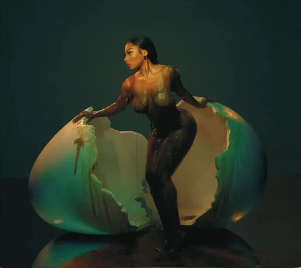 Vinyle Megan Thee Stallion Vert Opaque - Album Megan Edition Limitée 2 LP