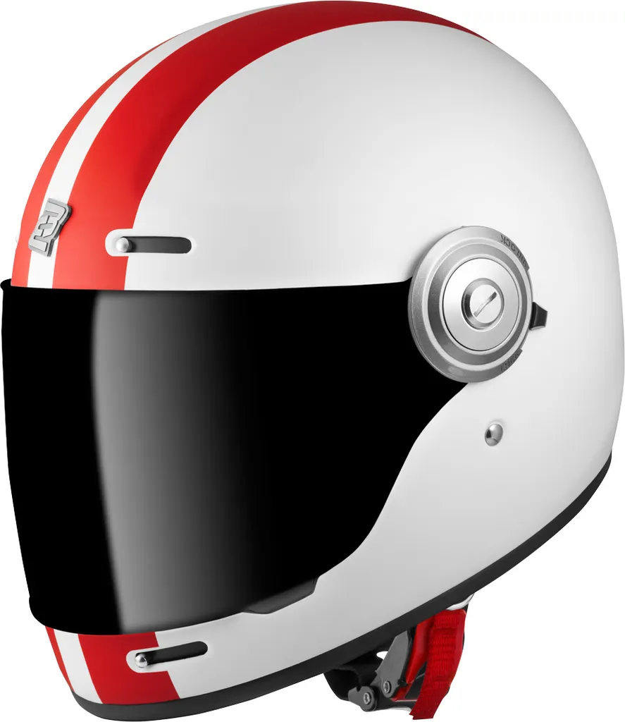 Casque Bogotto V135 D-R2 Protection Intégrale Anti-Buée Blanc XL