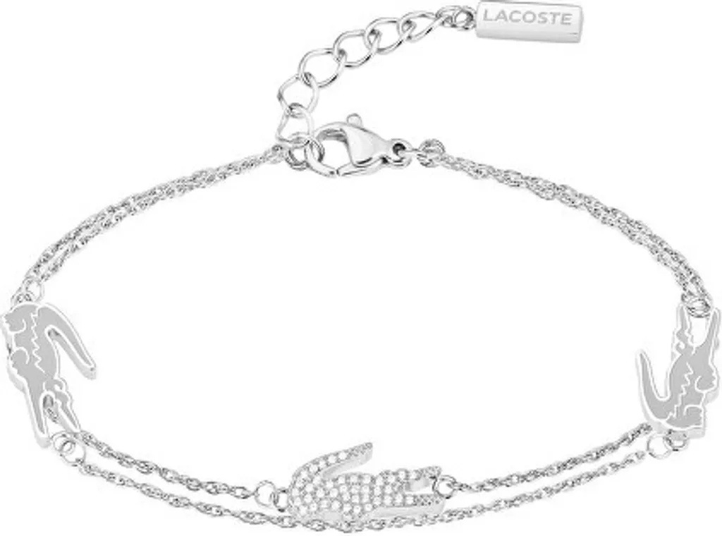 Bracciale doppio in acciaio da donna 2040471