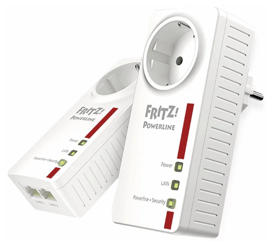 CPL Gigabit FRITZ!Powerline 1220 Set avec 2 ports LAN Ethernet