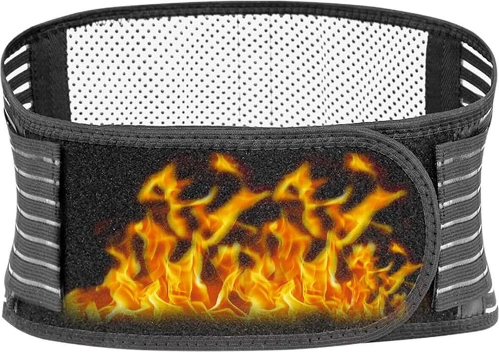 Turmalin Rückenbandage, Magnettherapie Gürtel, Wärmender Produktbild 