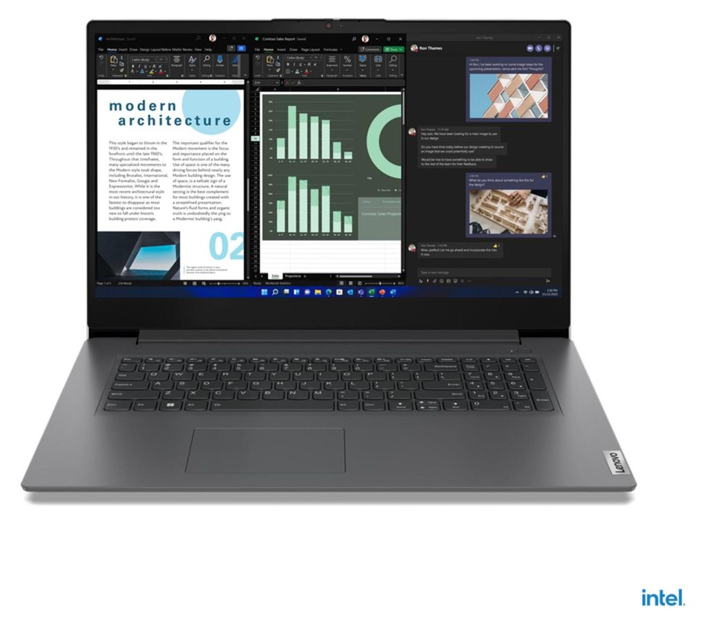 Lenovo V17 G4 IRU, 17.3" FHD, Core i3-1315U, 8GB RAM, 512GB Produktbild 