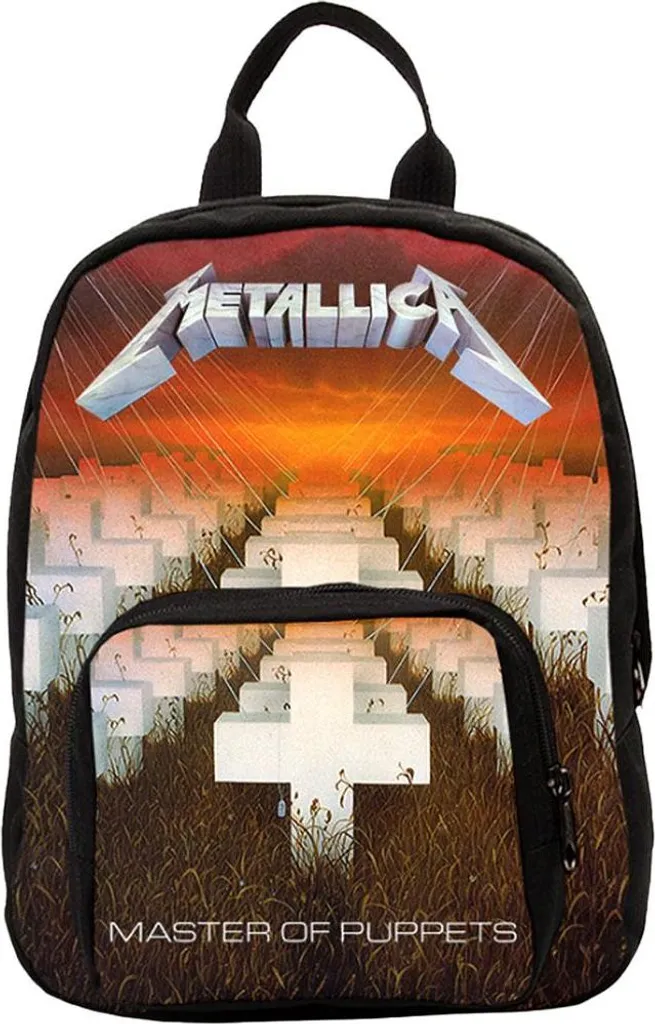 Zaino Mini Metallica Master Of Puppets - Look Streetwear Rock Off