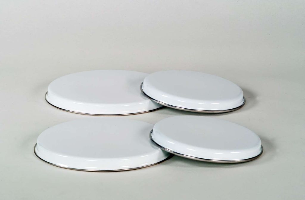 Krüger HERD-ABDECKPLATTEN SET 4TLG WEISS 19041 Produktbild 