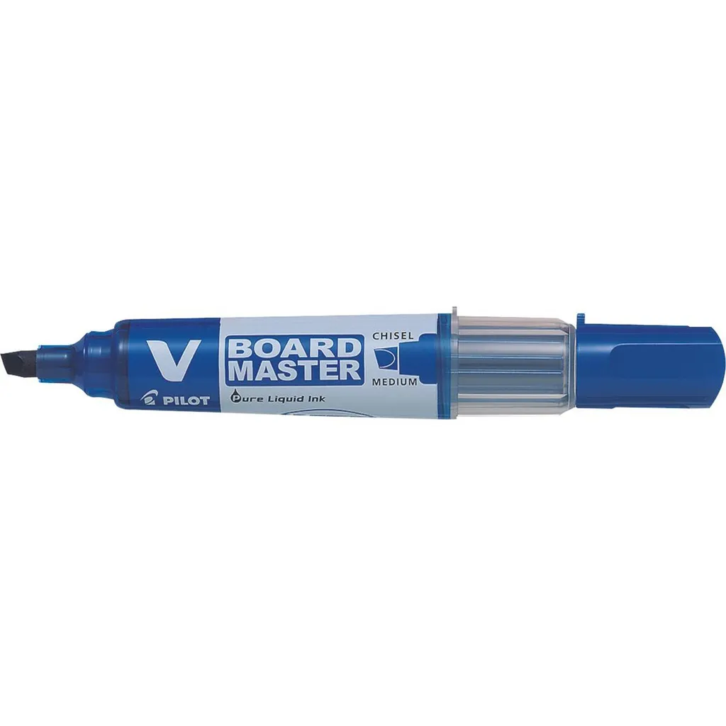 Pilot V Board Master Blu Punta Scalpello - Pennarello Lavagna Alta Resa - 2