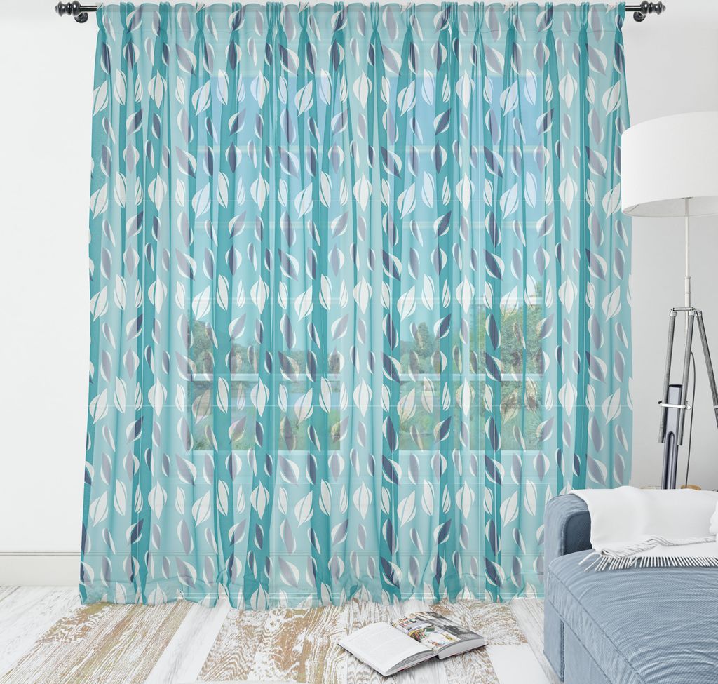 ABAKUHAUS Abstrakt Wandteppich, Blätter Inspiriert stilvolle Art und Weise Muster rund Ornamente, Wohnzimmer Schlafzimmer seidiges Satin Wandtuch...