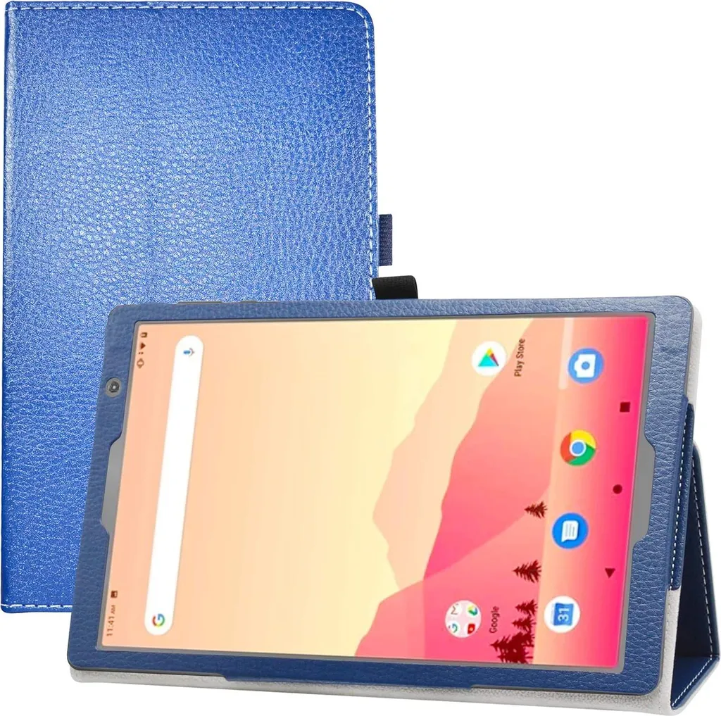 Housse Tablette Alcatel 1T 10 8082 Résistante avec Support Rainuré