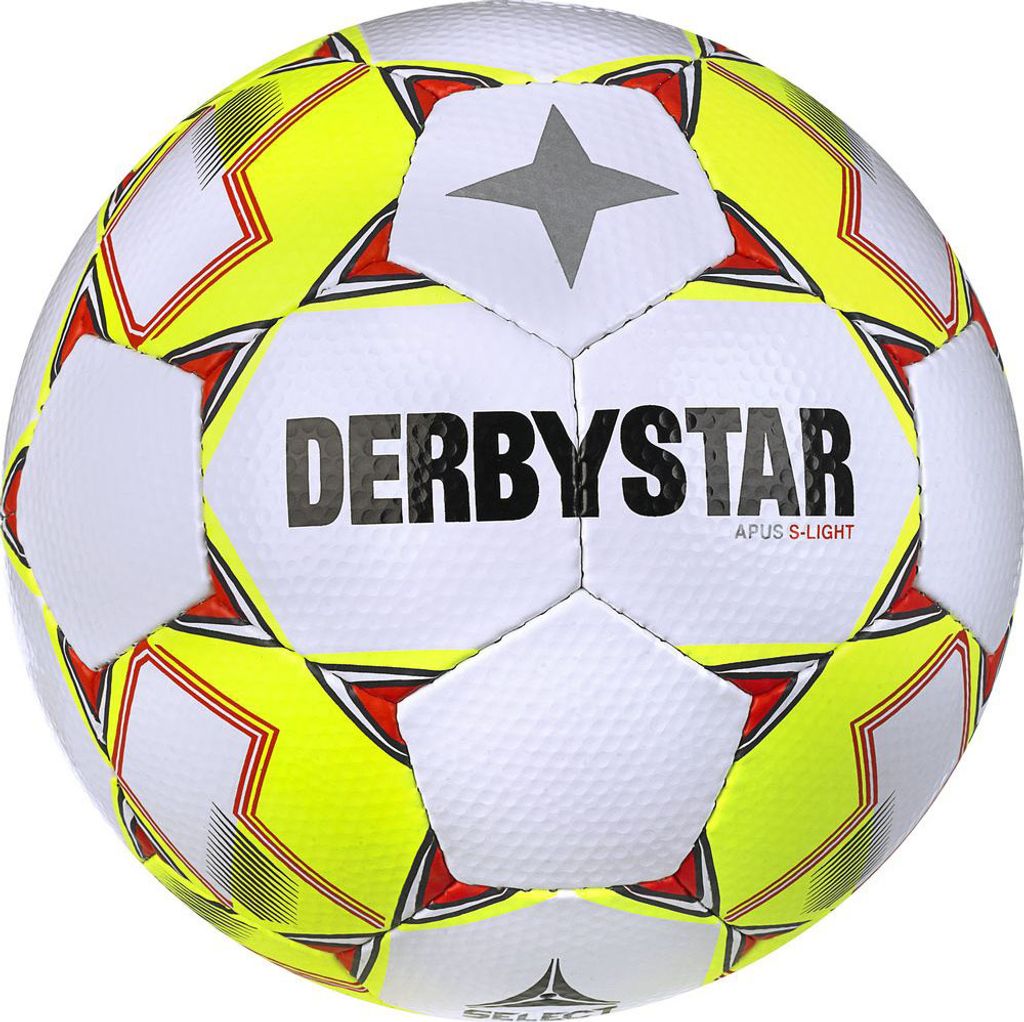 DERBYSTAR Apus S-Light v23, Gr.4, weiss gelb rot
