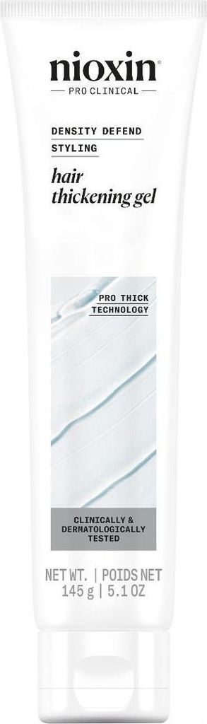 Nioxin Density Defend Hair Thickening Gel with Peppermint Oil for More Hair Volume Hair Care for Thinning Hair 140ml