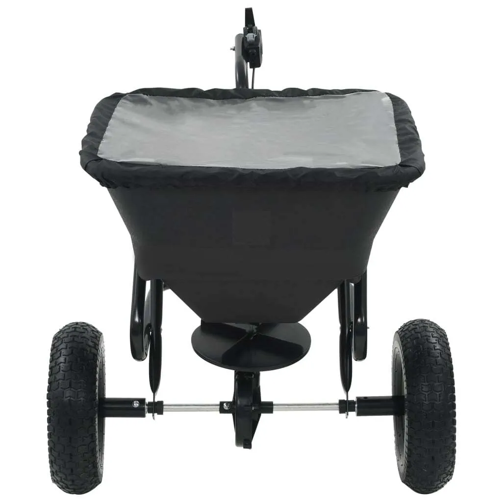 Epandeur de sel manuel 45L : fini le verglas sur vos allées de jardin