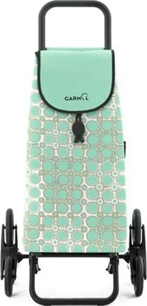Chariot de courses pliable Garmol G3X3 : 55L, Acier, Spécial Escalier