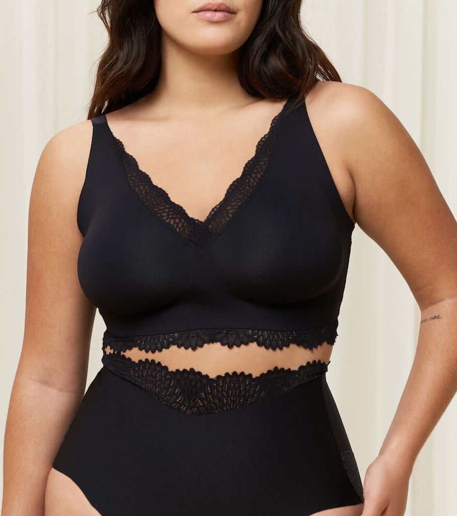 Triumph Velveteen Sensation N01 Women's Non-Wired Non-Padded Bra - Various Sizes