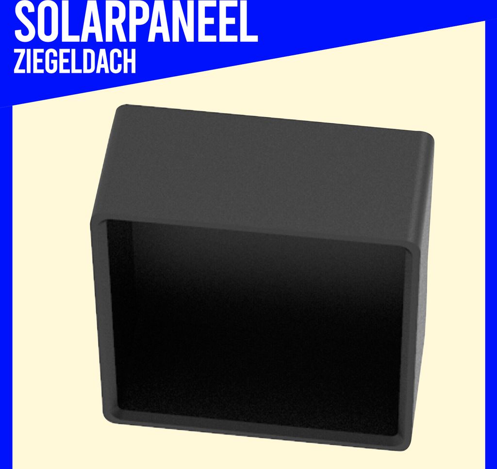 Photovoltaik Solarpanel Halterung 2x Montage Set Ziegeldach Produktbild 11