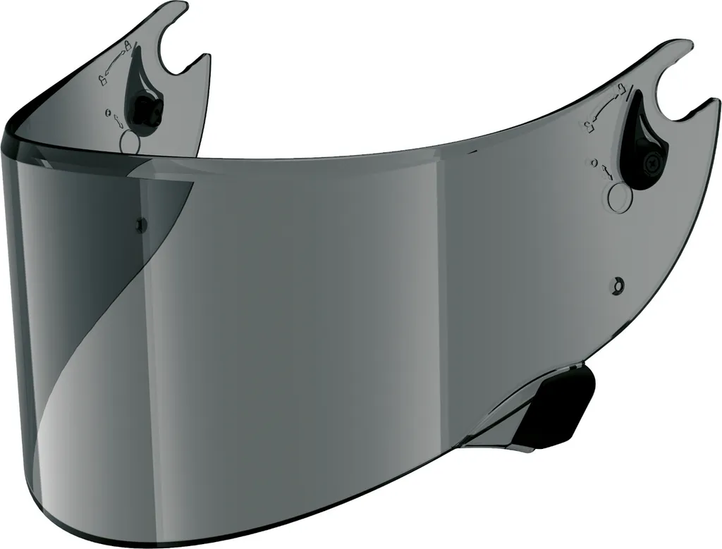 Visière Shark Race-R Pro et Aeron GP fumée anti-buée taille unique