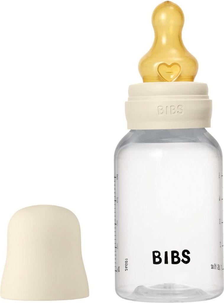 Bibs PP-Flasche Baby Bottle Round 150 ml + Latex