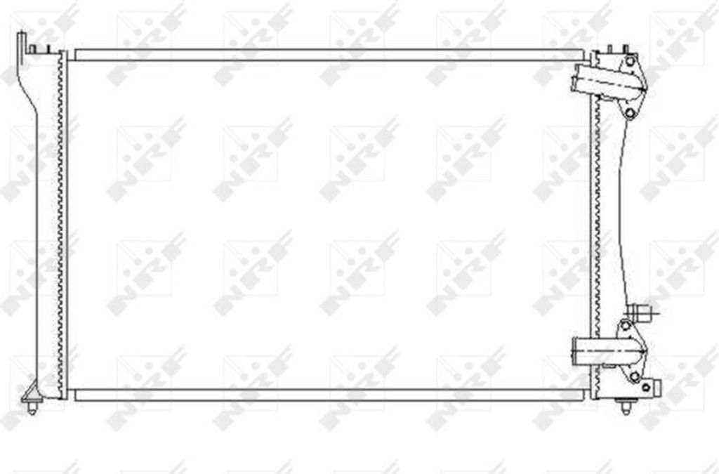 NRF 58251 - OE 133044 Kühler, Motorkühlung für 406