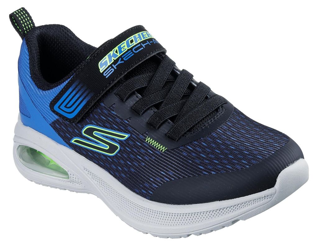 Skechers Microspec Max Advance Squad P Turnschuhe Ohne Schnürsenkel Blau EU 27 Junge Blau EU 27
