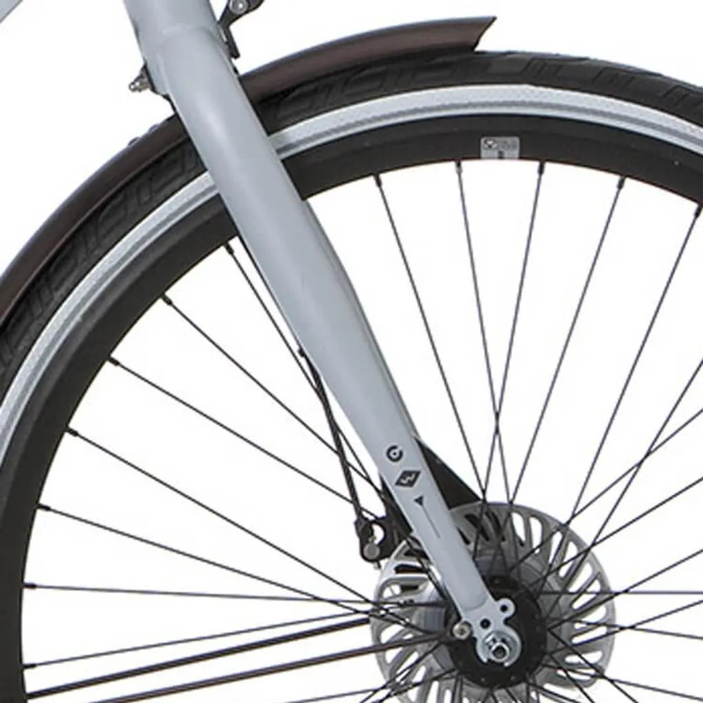 Fourche Cortina E-Wave RB Pearl Grey Matt Haute Résistance Rollerbrake