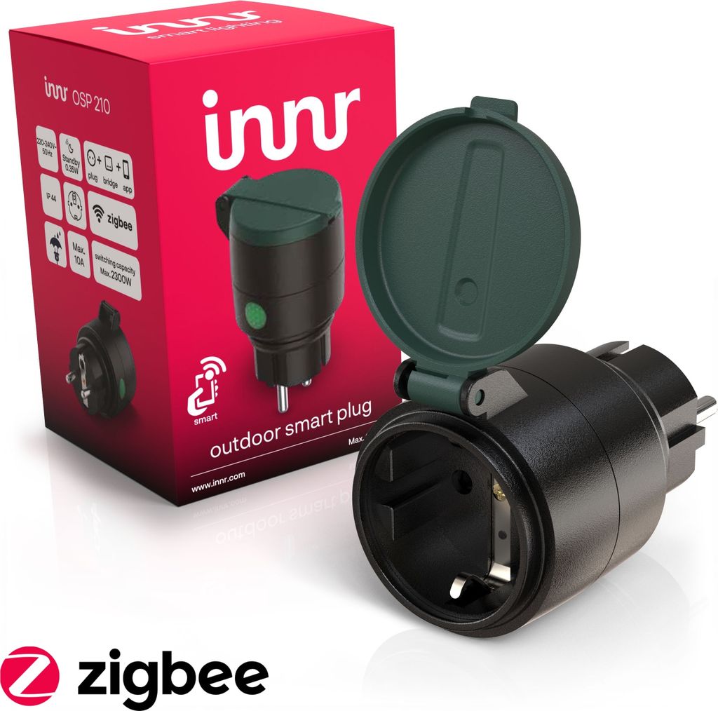 Innr Smart Steckdose, funktioniert mit Hue*, Zigbee Outdoor Produktbild