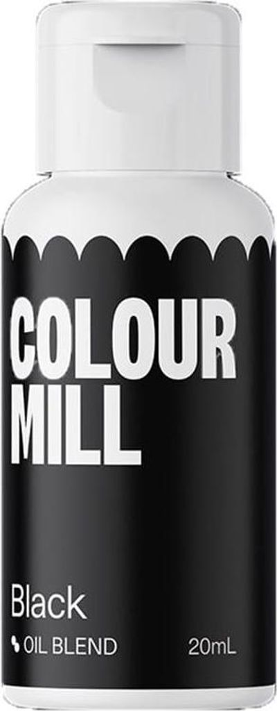 Farbmühle Ölfarbstoff BLACK 20ml Produktbild 