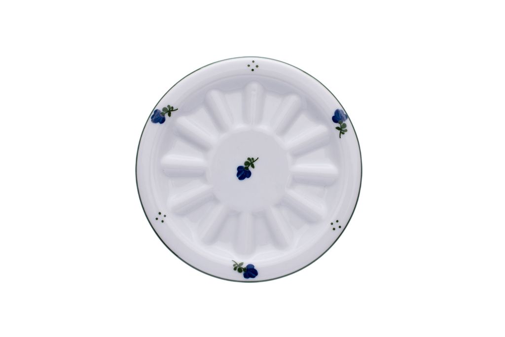 Pivní porcelánový tácek, kytičky, 12 cm, G. Benedikt Produktbild 