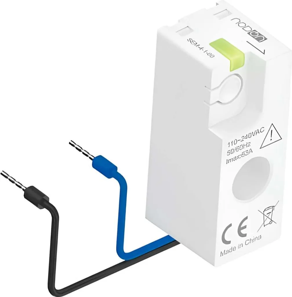 Compteur Énergie Zigbee 3.0 NodOn Compact - 16A Mesure Bidirectionnelle