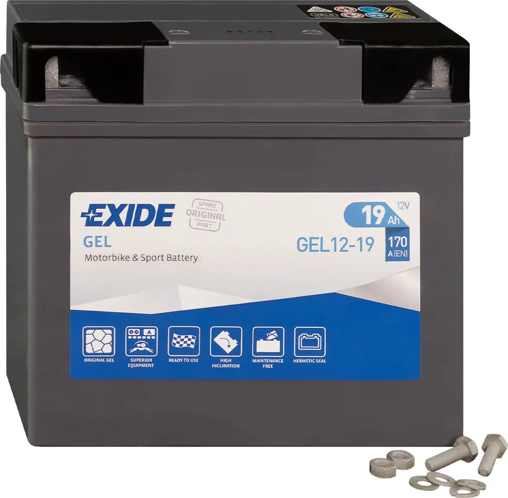 Batteria per moto Exide Gel 12V 19Ah - 6