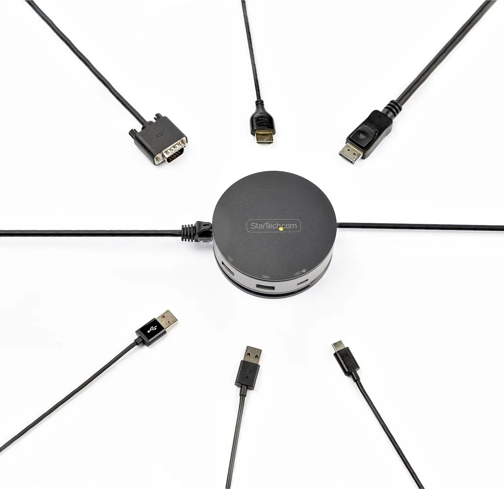 StarTech Adattatore Multiporta USB-C Gen 2 10Gbps | 4K 60Hz HDR PD 75W - 3