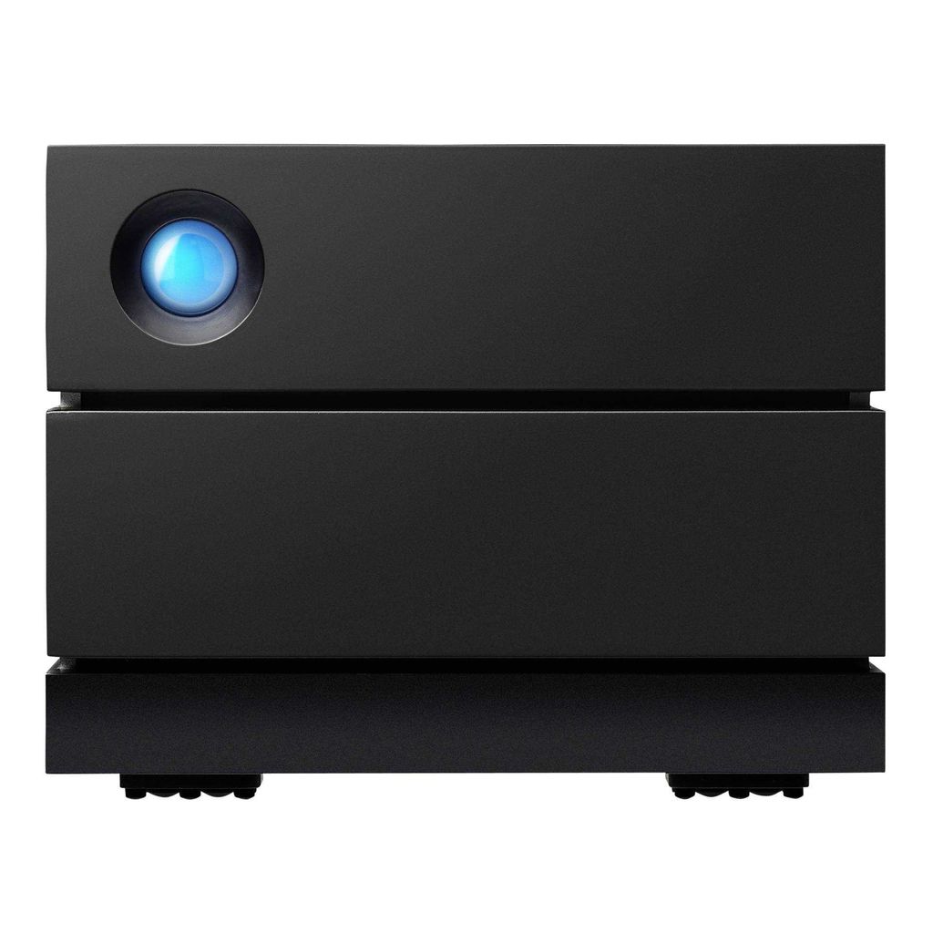 Lacie 2big Raid Usb-c 16tb Ssd Schwarz Schwarz One Size