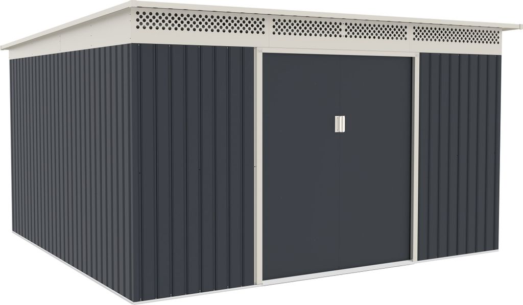 Abri de jardin G21 GRAH 1132 - 340 x 333 cm, anthracite Image du produit 