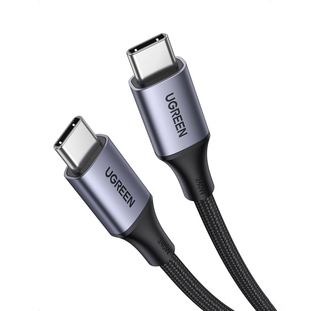 UGREEN 15311, kabel USB-C na USB-C, 1 m, šedý Obrázek produktu 