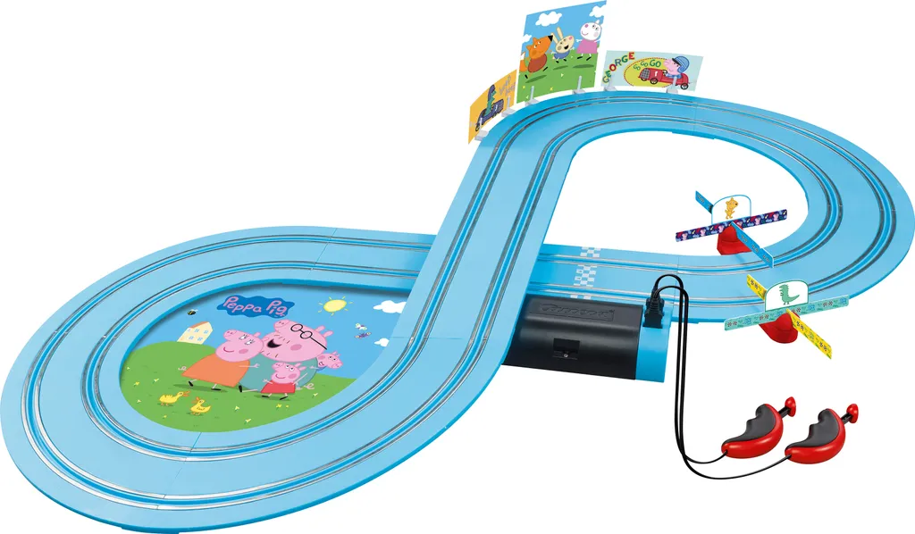 Circuit Peppa Pig Carrera 20063043 : Fini l'Ennui avec ce Jeu Complet