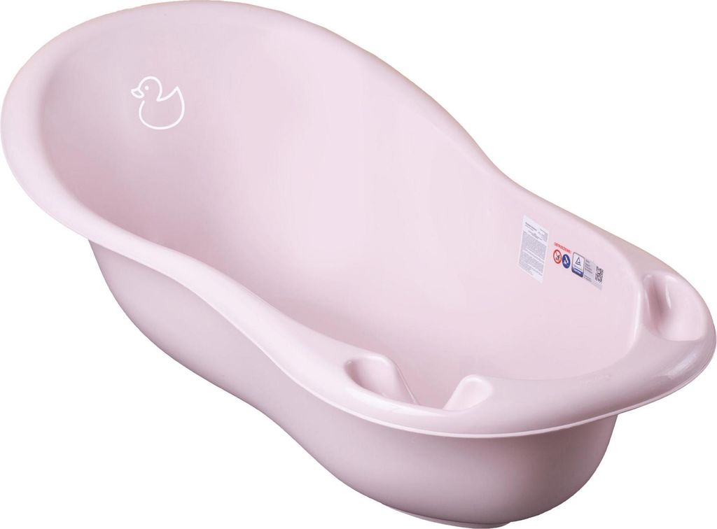Baignoire anatomique 102 cm rose canard Image du produit 