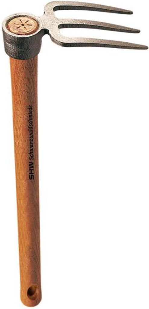 SHW Rex-Häckchen m. 3 Zinken mit Stiel 40 cm lang Produktbild 