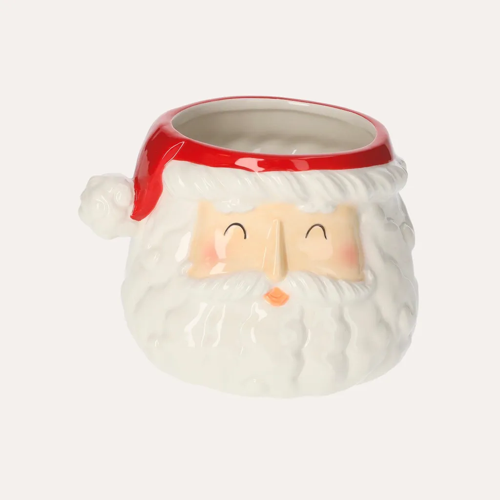 Casse-noisettes Noël céramique Père Noël déco robuste et durable