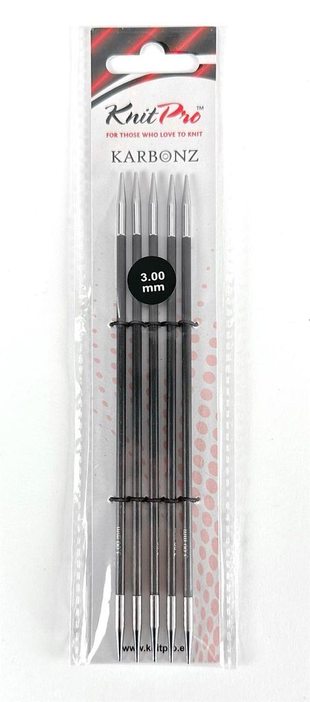 Nadelspiel KARBONZ 3,00 mm 15 cm 5 St Produktbild 