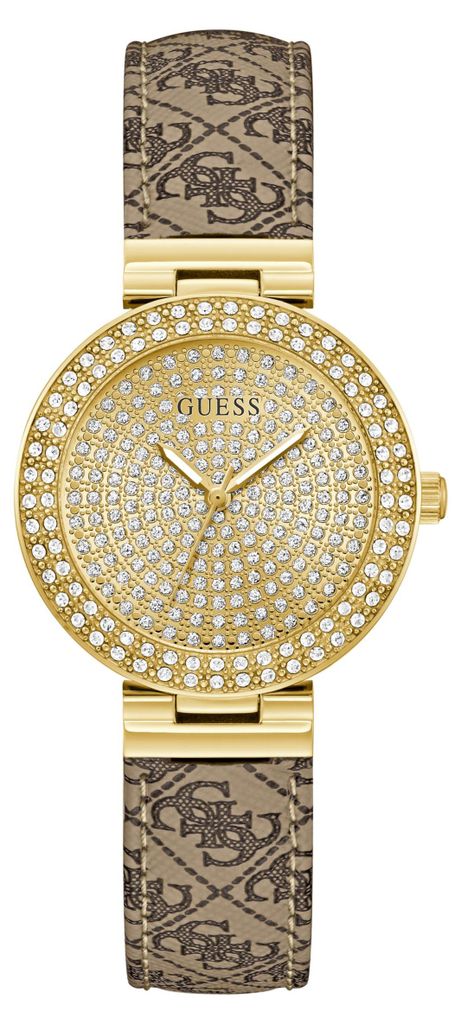 Guess Damen Uhr Armbanduhr IVY GW0943L2 Leder