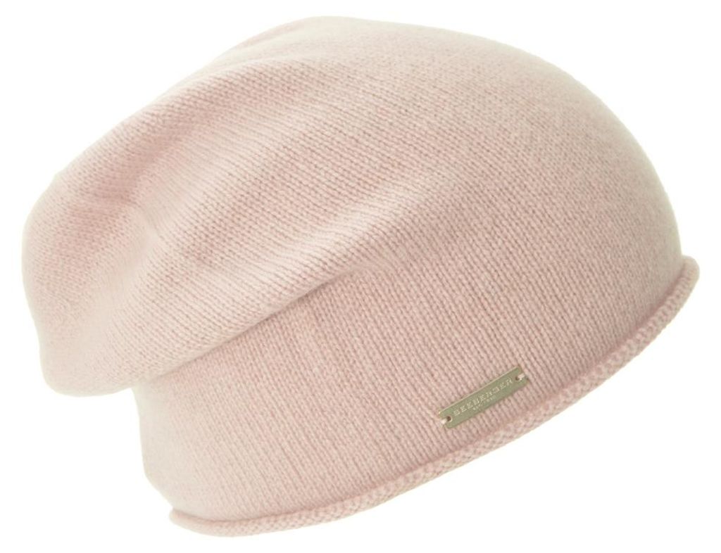 Seeberger Strickmütze-Beanie aus 100% Kaschmir mit Produktbild 