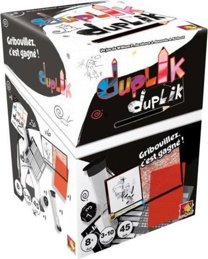Asmodee Duplik (refresh), Kartenspiel, 8 Jahr(e), 39 min, 30 min