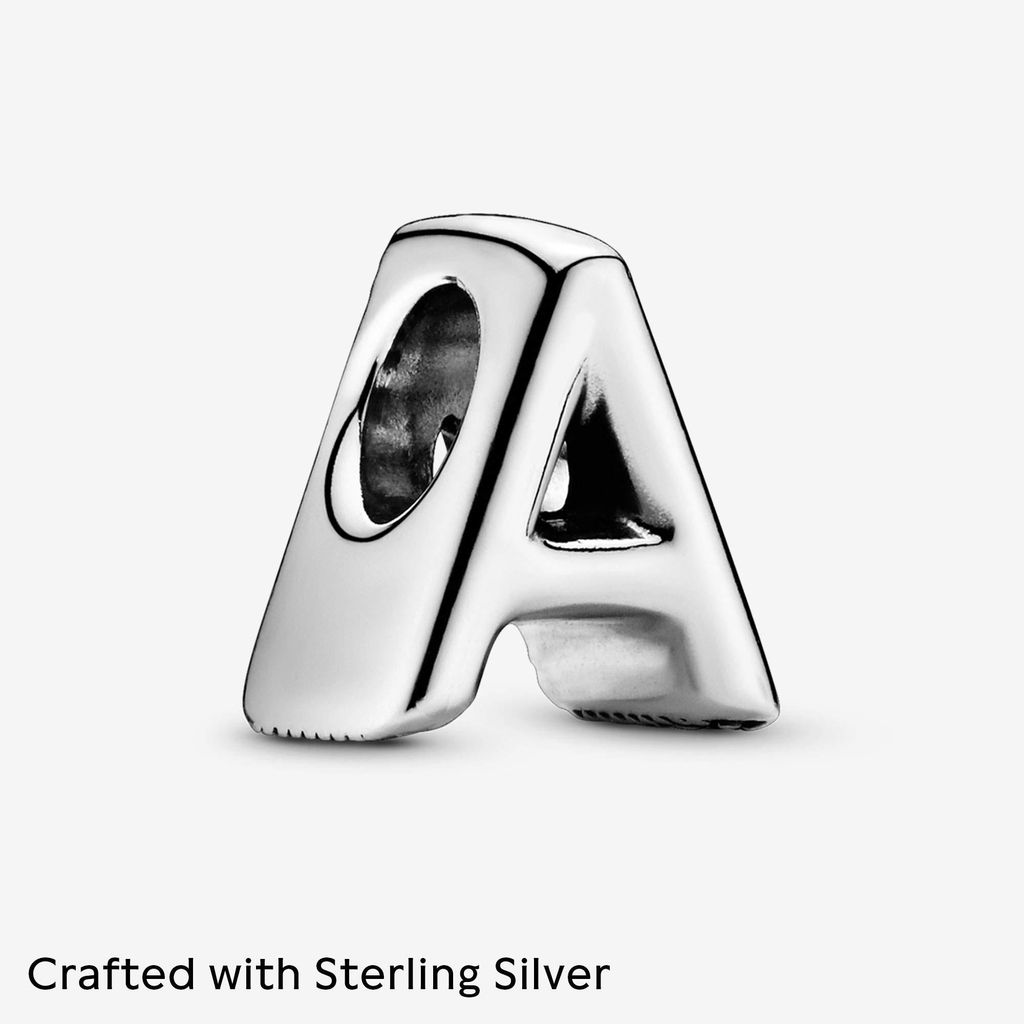 PANDORA Charms 797455 Litera alfabetu A srebro 925 Zdjęcie produktu 