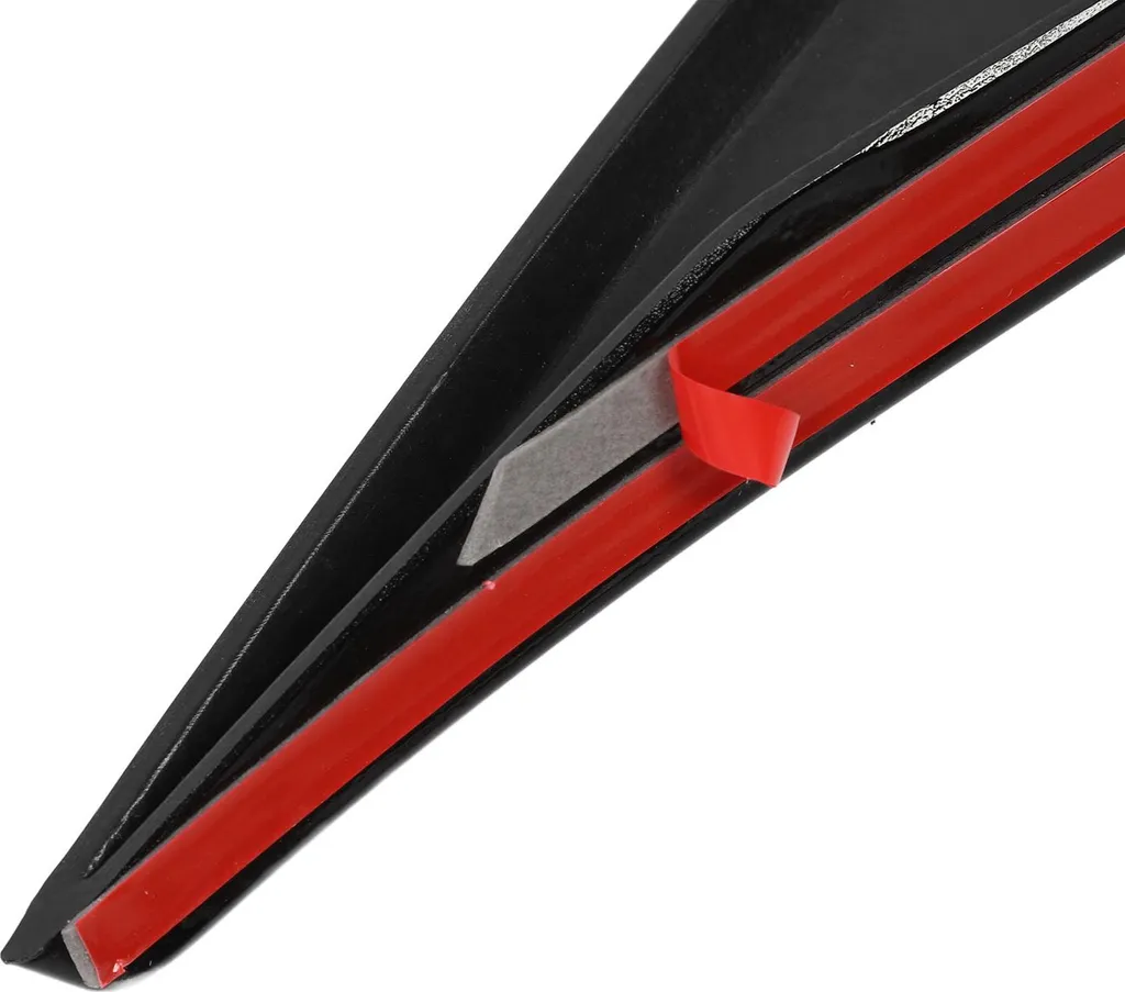 4 Déflecteurs Pare-chocs avant en ABS Noir Brillant pour BMW M3 M4 G80