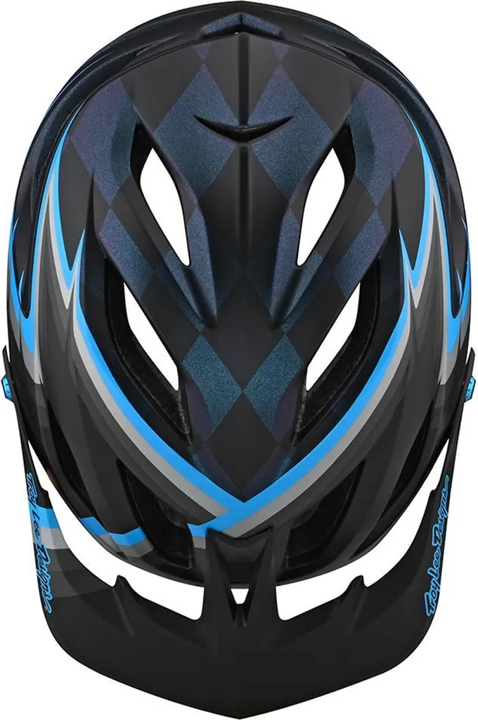 Visière Troy Lee Designs A3 Noire Sideway - Ajustable et Résistante