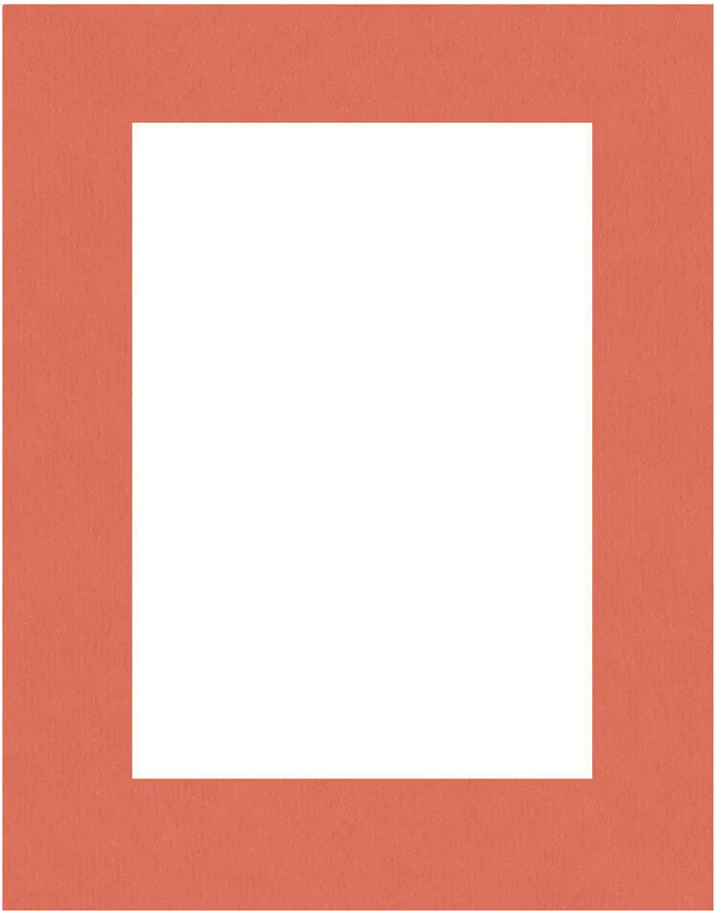 Idea Regalo: Passepartout 60x60 Corallo per Foto Ricordo 40x40