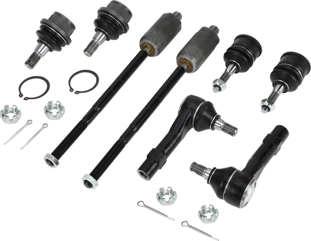 8 Stück Vordere Aufhängungssatz Innen Außen Spurstangenkopf Oben Unten Kugelgelenk für Ford Explorer 2002-2003 4.0L 2WD 4WD für Mercury Mounta...