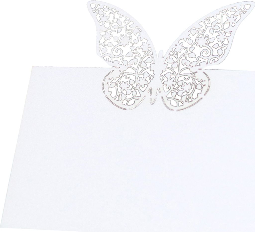 50pcs Hochzeit Tischkarten Für Tischdekoration, Laser Cut Schmetterling Sitz Tischkarten Für Tische, Hochzeit Name Tischkarten Perfekt