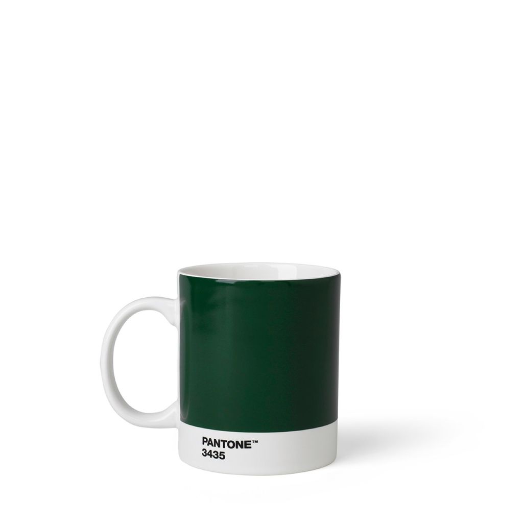Porcelánový hrnek, tmavě zelený 3435 Obrázek produktu 