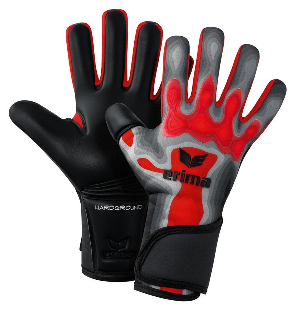 erima Flex-Ray Pro Hardground 10 grau/rot Produktbild 