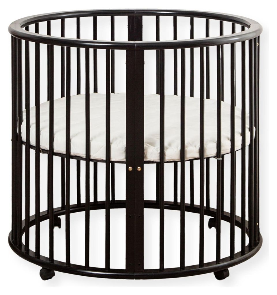 Buxibo Babybox – Looprek – Ronde houten speelbox – Loopstal Productafbeelding 