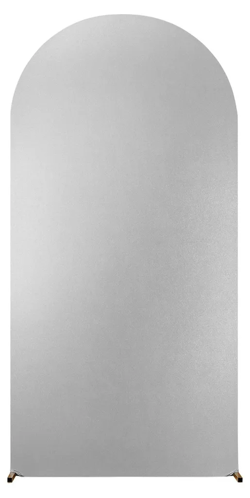 Housse pour arche de mariage 1,8m en tissu non-tissé jaune clair