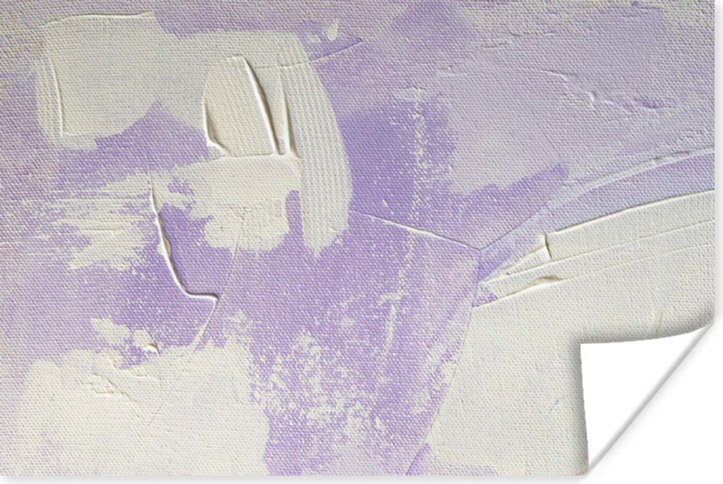 MuchoWow Poster Abstrakt - Malerei - Design 60x40 cm - Schlafzimmerdekoration